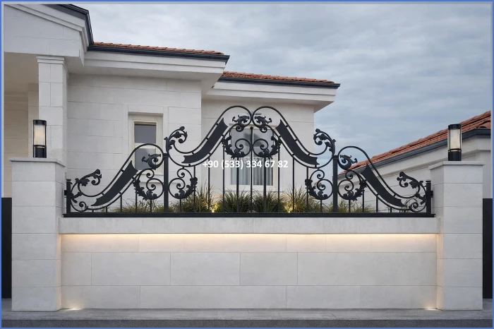 BAHÇE KORKULUKLARI-KORKULUK MODELLERİ-FERFORJE BAHÇE KORKULUK MODELLERİ