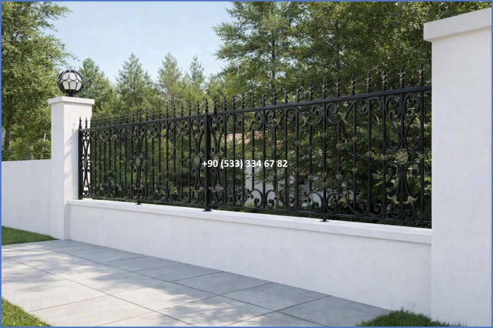 BAHÇE KORKULUKLARI-KORKULUK MODELLERİ-FERFORJE BAHÇE KORKULUK MODELLERİ dek158