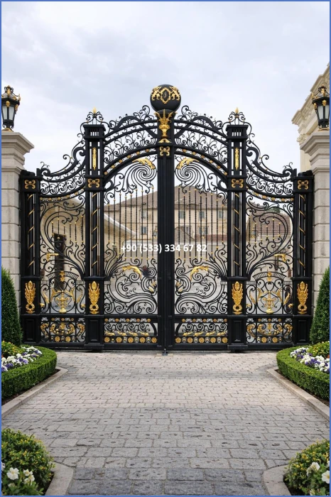 VİLLA KAPILARI-FERFORJE VİLLA KAPILAR-VİLLA GİRİŞ KAPILAR-BAHÇE KAPILARI-FERFORJE KAPILAR dek173