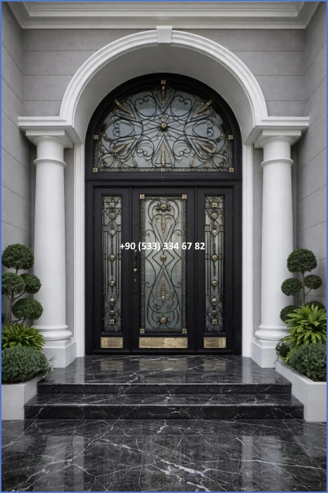 VİLLA KAPILARI-FERFORJE VİLLA KAPILAR-VİLLA GİRİŞ KAPILAR-BAHÇE KAPILARI-FERFORJE KAPILAR dek147