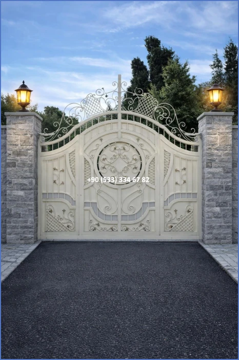 VİLLA KAPILARI-FERFORJE VİLLA KAPILAR-VİLLA GİRİŞ KAPILAR-BAHÇE KAPILARI-FERFORJE KAPILAR dek118