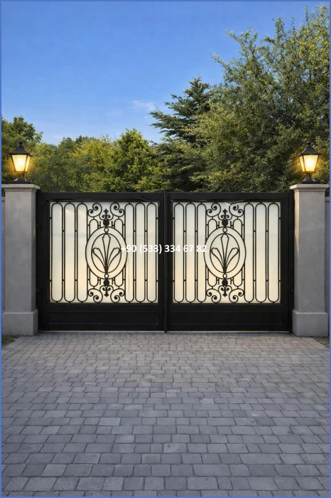 VİLLA KAPILARI-FERFORJE VİLLA KAPILAR-VİLLA GİRİŞ KAPILAR-BAHÇE KAPILARI-FERFORJE KAPILAR dek142