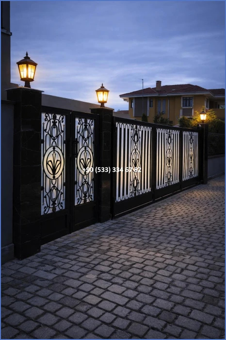 VİLLA KAPILARI-FERFORJE VİLLA KAPILAR-VİLLA GİRİŞ KAPILAR-BAHÇE KAPILARI-FERFORJE KAPILAR dek114