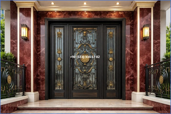 VİLLA KAPILARI-FERFORJE VİLLA KAPILAR-VİLLA GİRİŞ KAPILAR-BAHÇE KAPILARI-FERFORJE KAPILAR dek164